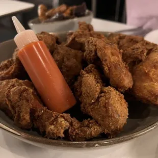 Duck fat fried chicken