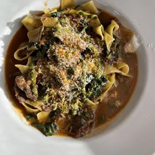 Oxtail Ragu Pappardelle