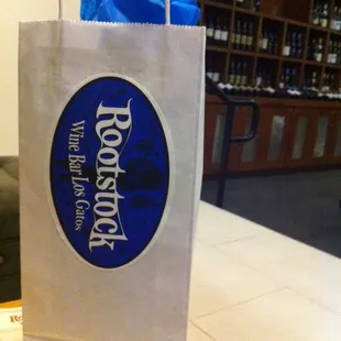 We purchased a bottle of Kathryn Kennedy Lateral... and it  came wrapped like this!