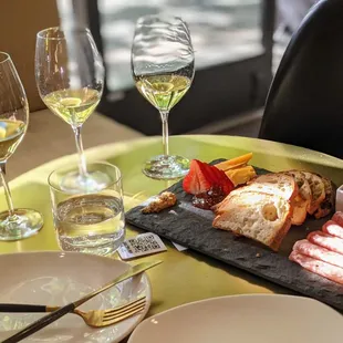 Like buttah?(Chardonnay)  Columbus Sopressata  Beemster 18mo Gouda