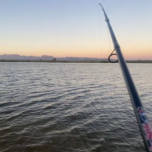 Fishing pole perspective