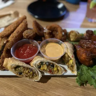 Sampler platter