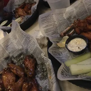 Badabing Wings tripled