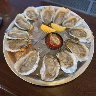 Oysters on the Half Shell