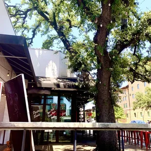 Front deck on Guadalupe St.