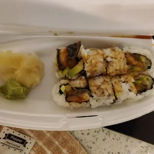 sushi, sushi and sashimi, food, sashimi