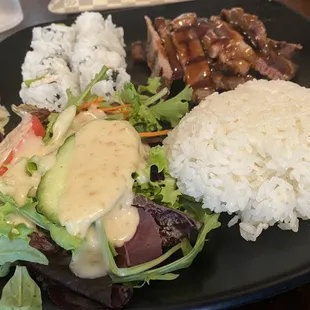 3-item combo Chicken Teriyaki, California Roll