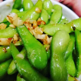 Garlic Edamame