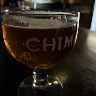 Belgian beer tastes like maple syrup