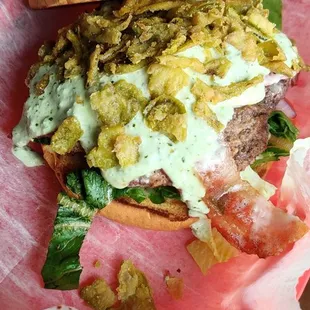 Sixth barrel burger