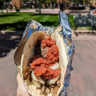 Steak carnitas - tender and juicy