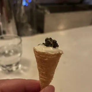 Caviar service