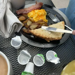 The 2-egg breakfast is amazing.