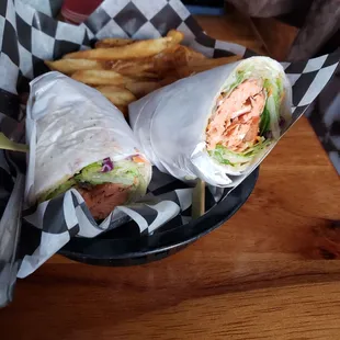 Salmon wrap