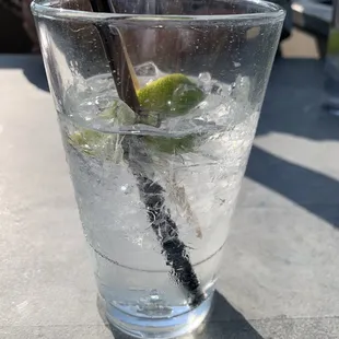 Tall gin &amp; tonic