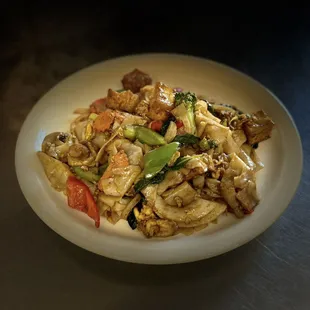 Drunken noodles