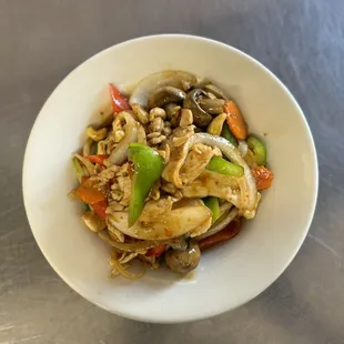 Cashew stirred fry