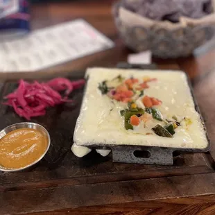 Raja com Queso appetizer.