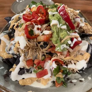 Chicken nachos