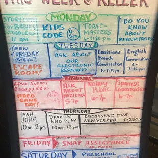 Busy week at Keller!