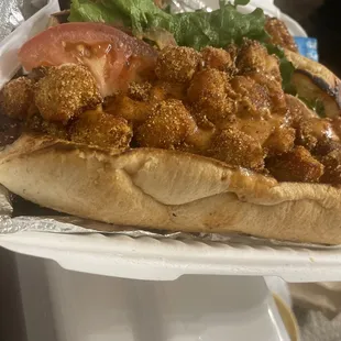 Lobster Po Boy w/ 1 Home Side