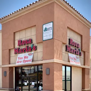 Rosa Maria&apos;s Fontana Location, on Baseline Avenue at the 15 Freeway.