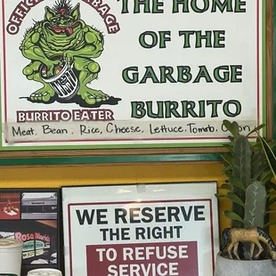 Menu as 2025