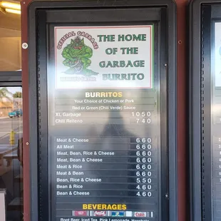 Menu...