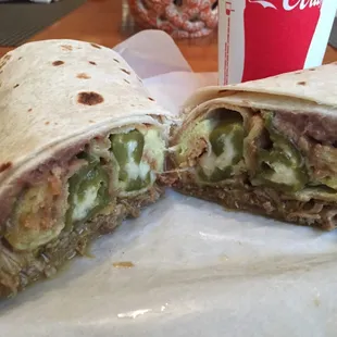 Green Pork Burrito