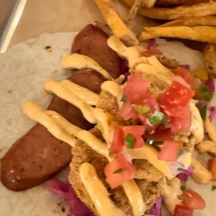 Smoked Chorizo Tacos