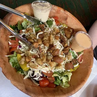 Family sized salad
