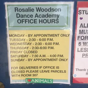 Studio office hours! Come on in the blue door.