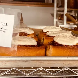 Cinnamon Rolls - freshly baked