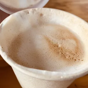 While Milk Latte