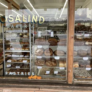 Rosalind Bakery window display
