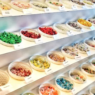 We stock a variety of popular hard candy