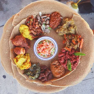 The emperor special: a little bit of everything!