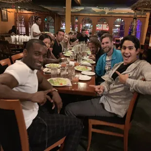 Good food and excellent smile