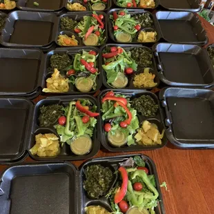 Vegetarian takeout