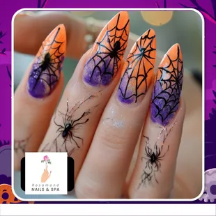 Pumpkin spice and spooky nails! Give your nails a Halloween twist with our fun and festive nail art. 
__________