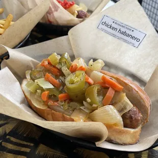 Chicken Habanero Sausage