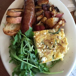 Grilled Sausage Breakfast