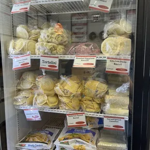 Fresh pasta for sale