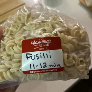 Fresh pasta