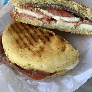 6. Caprese with Prosciutto Panini