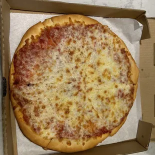 Cheese pizza that comes with Feast for 2