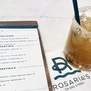 Seasons Margarita - Figalicious (Bartender creation) Amazing.