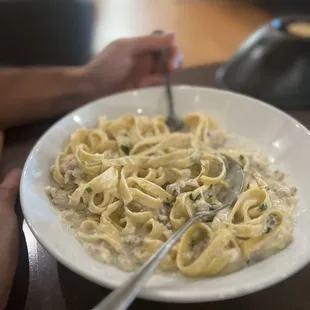 Fettuccine Alfredo