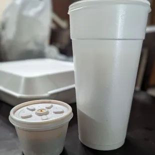 Horchata $4.50. Small side order of birria consumme.