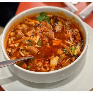 Sopa de Pozole Dinner